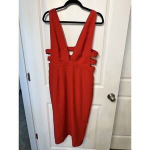 fame and partners mermaid dress NEW Fame and Partners Babe Dress Pink Lace Cutout Sweetheart Mermaid Gown SZ 2